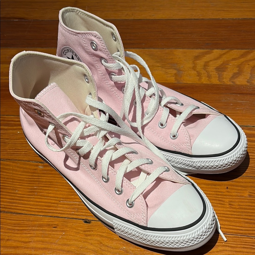 Converse Men’s Pink High-Top Sneakers